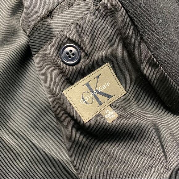 Calvin Klein Wool Jacket in Black - Picture 4 of 9